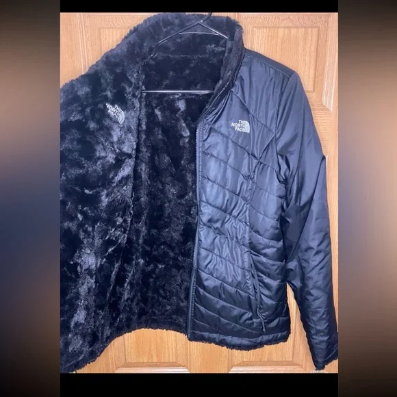 New The North Face Reversible jacket Womans medium - Picture 4 of 9